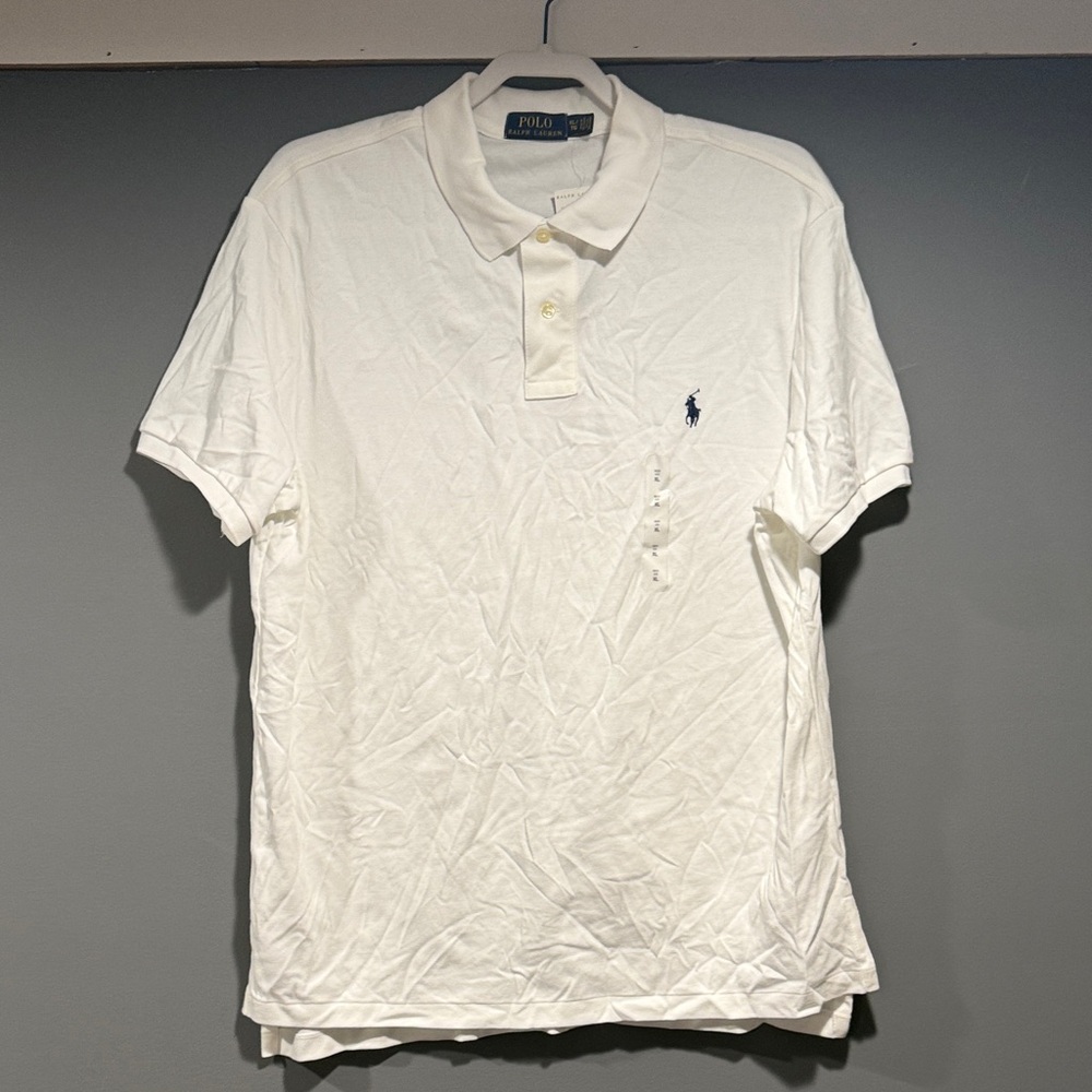 Polo by Ralph Lauren Classic White Polo Shirt